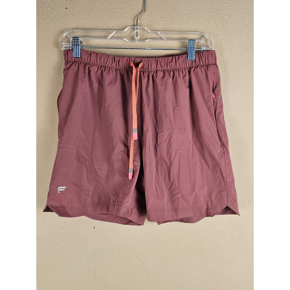 Fabletics Mens Burgundy The One Lined Shorts Medium